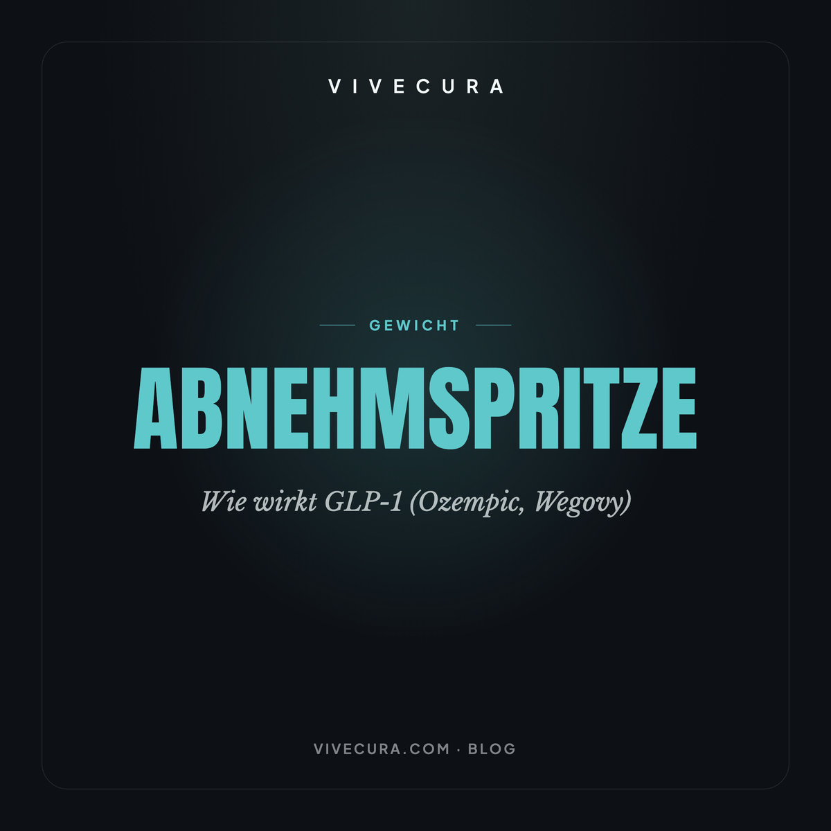 Abnehmspritze: Wie wirkt GLP-1 (Ozempic, Wegovy)