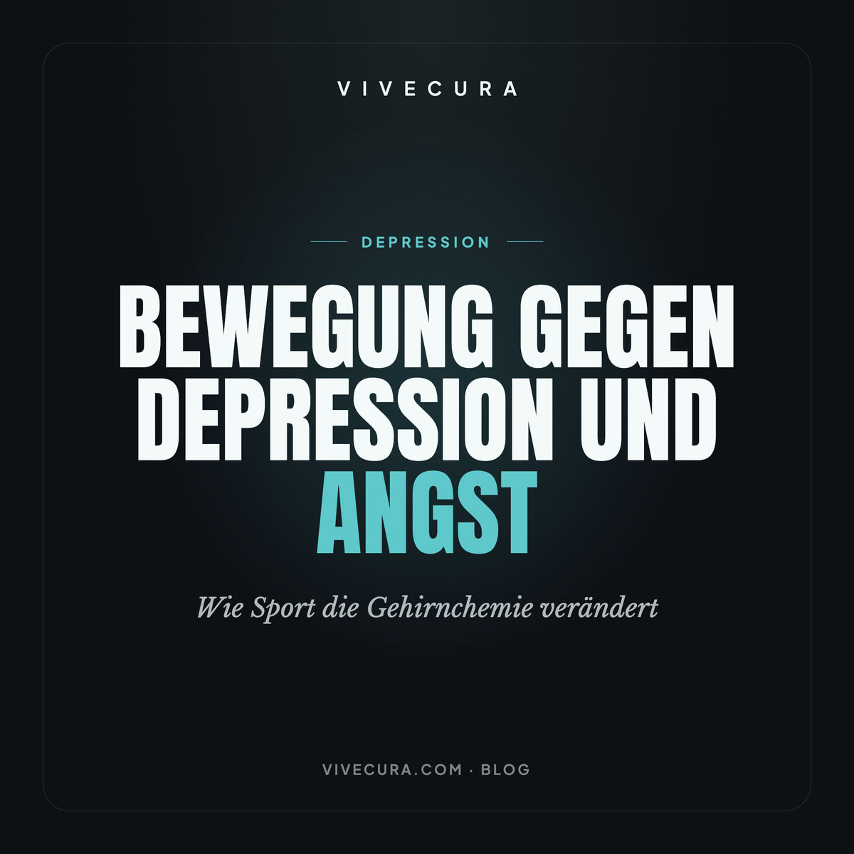 Bewegung gegen Depression und Angst: Wie Sport die Gehirnchemie verändert