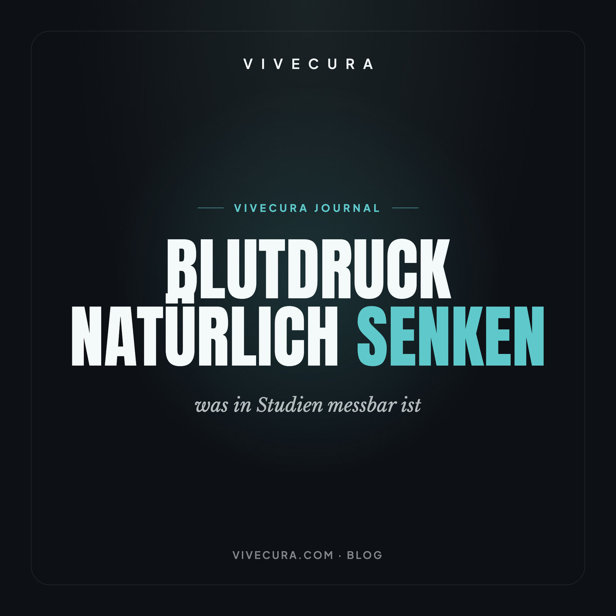 Blutdruck natürlich senken: was in Studien messbar ist