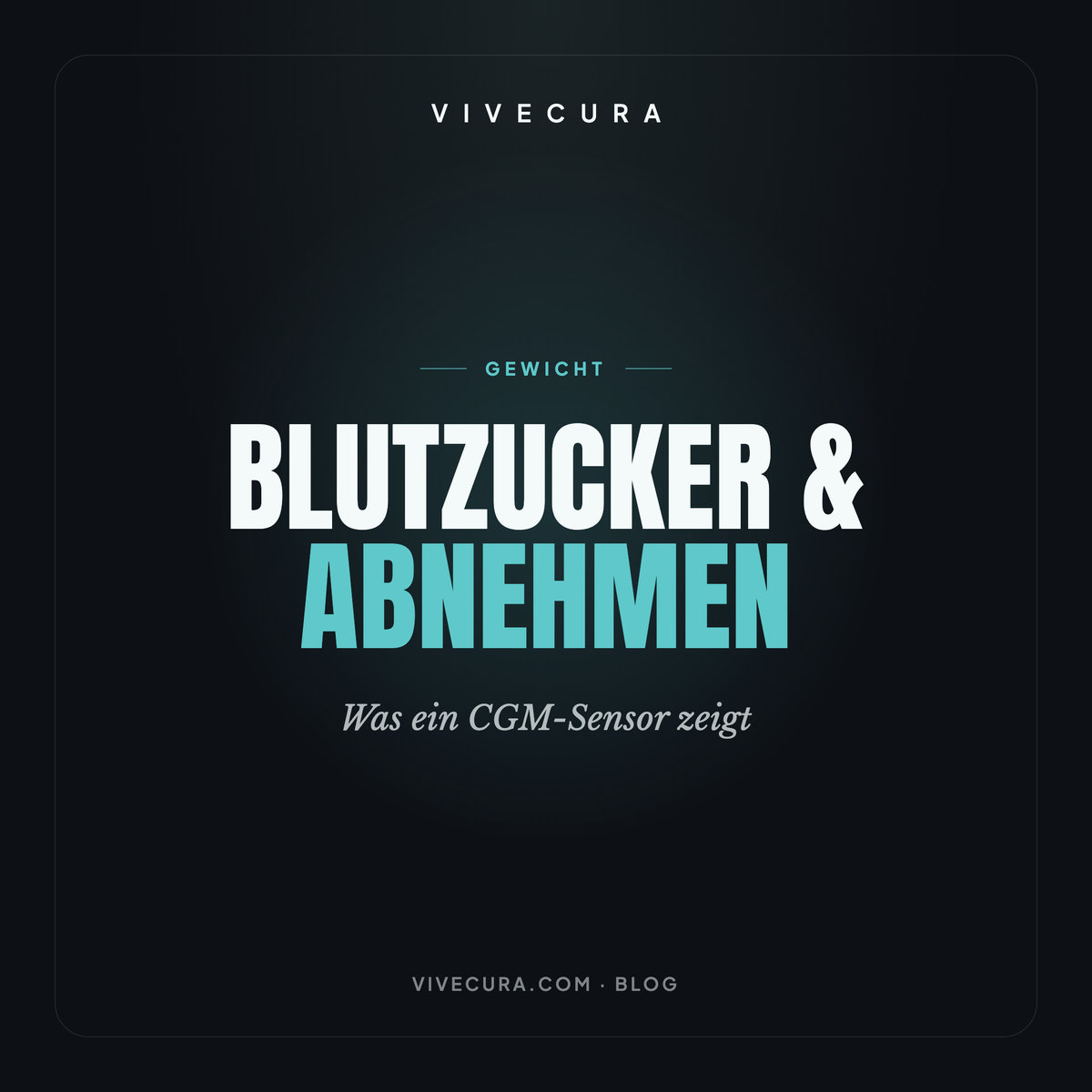 Blutzucker & Abnehmen: Was ein CGM-Sensor zeigt