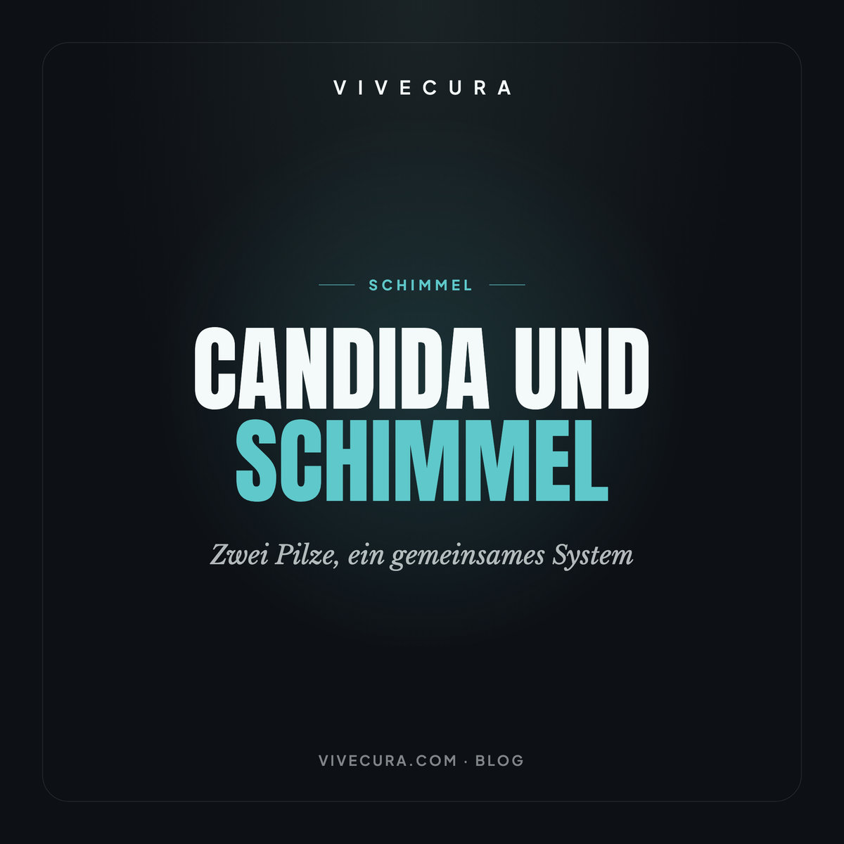 Candida und Schimmel: Zwei Pilze, ein gemeinsames System