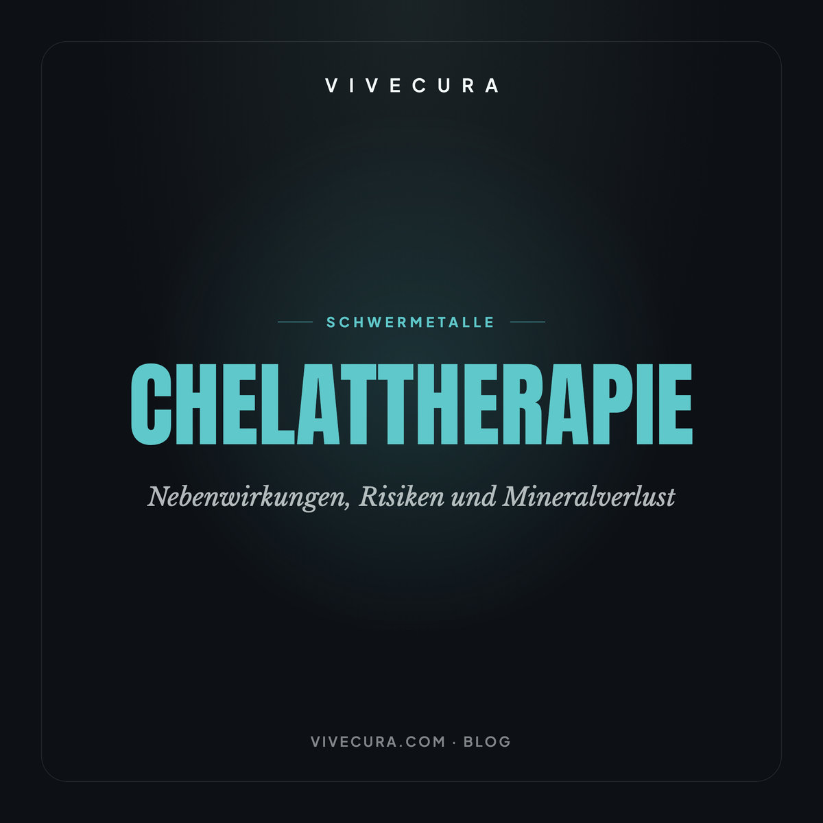 Chelattherapie: Nebenwirkungen, Risiken und Mineralverlust