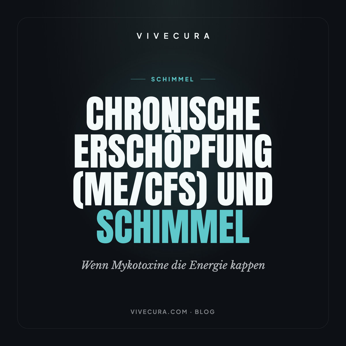 Chronische Erschöpfung (ME/CFS) und Schimmel: Wenn Mykotoxine die Energie kappen