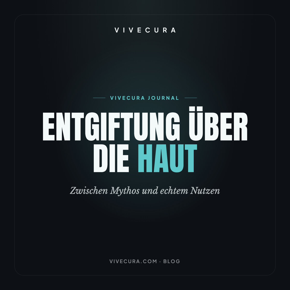 Entgiftung über die Haut: Zwischen Mythos und echtem Nutzen