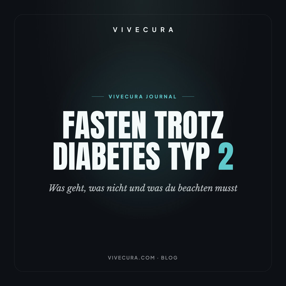 Fasten trotz Diabetes Typ 2: Was geht, was nicht und was du beachten musst