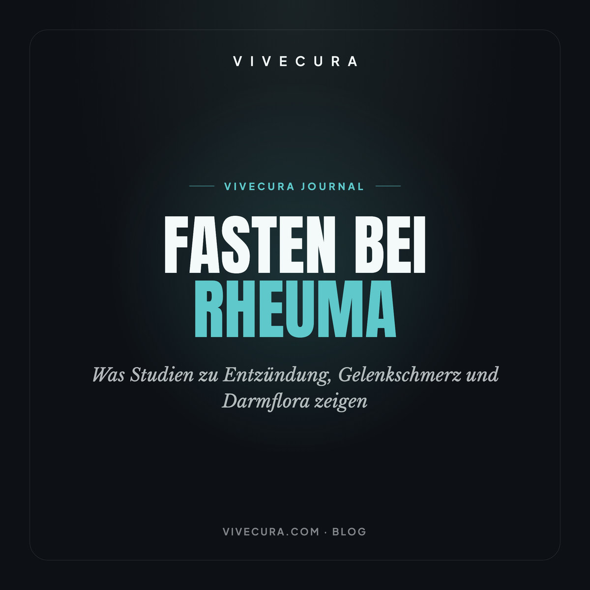 Fasten bei Rheuma: Was Studien zu Entzündung, Gelenkschmerz und Darmflora zeigen