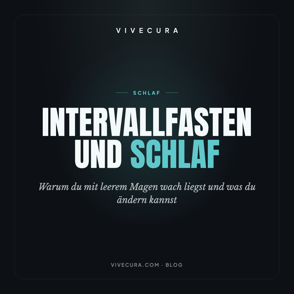 Intervallfasten und Schlaf: Warum du mit leerem Magen wach liegst und was du ändern kannst