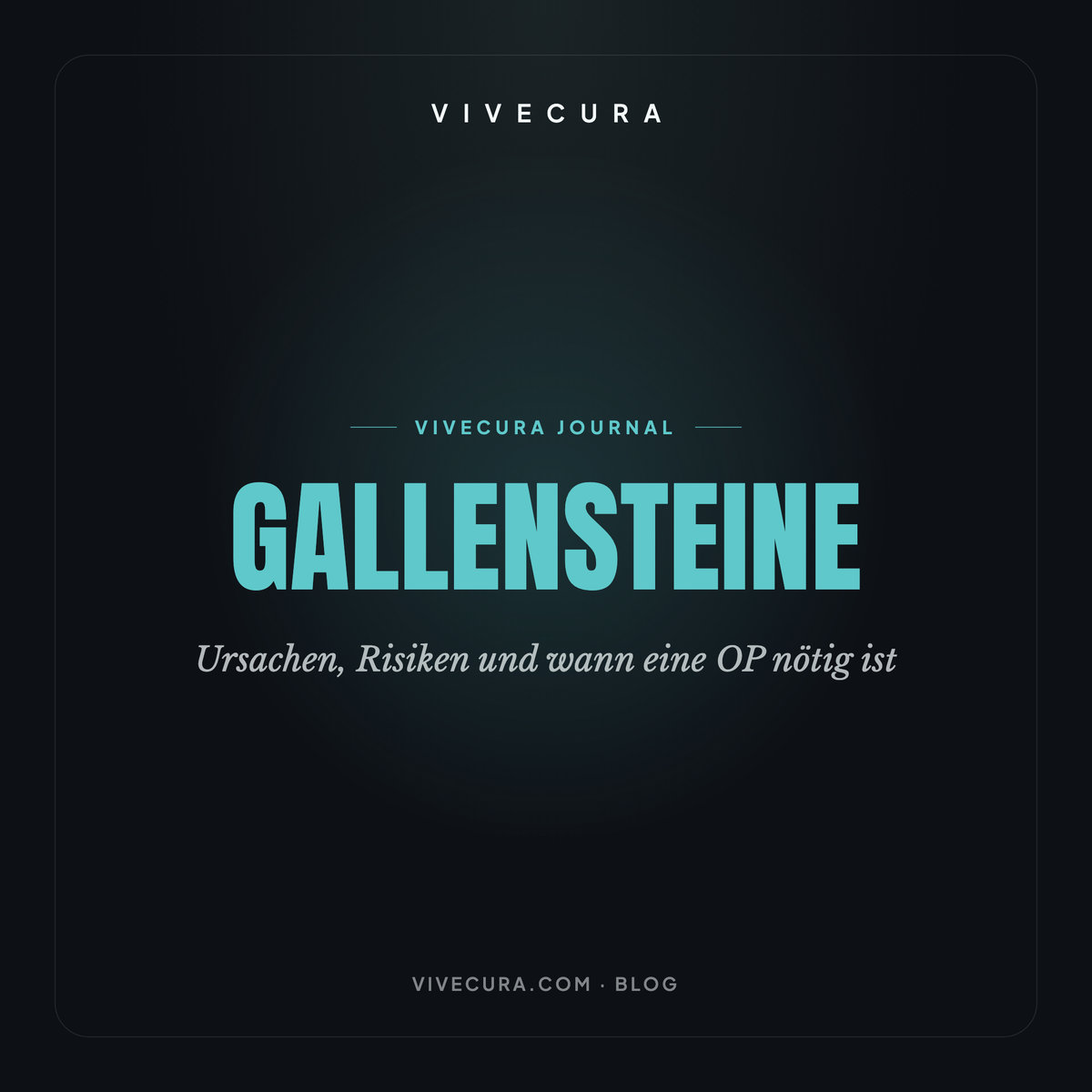 Gallensteine: Ursachen, Risiken und wann eine OP nötig ist