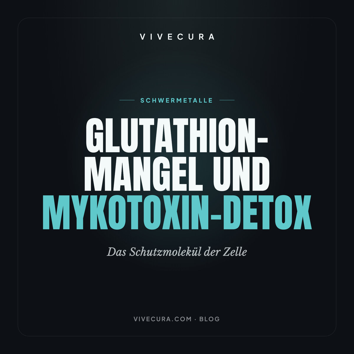 Glutathion-Mangel und Mykotoxin-Detox: Das Schutzmolekül der Zelle