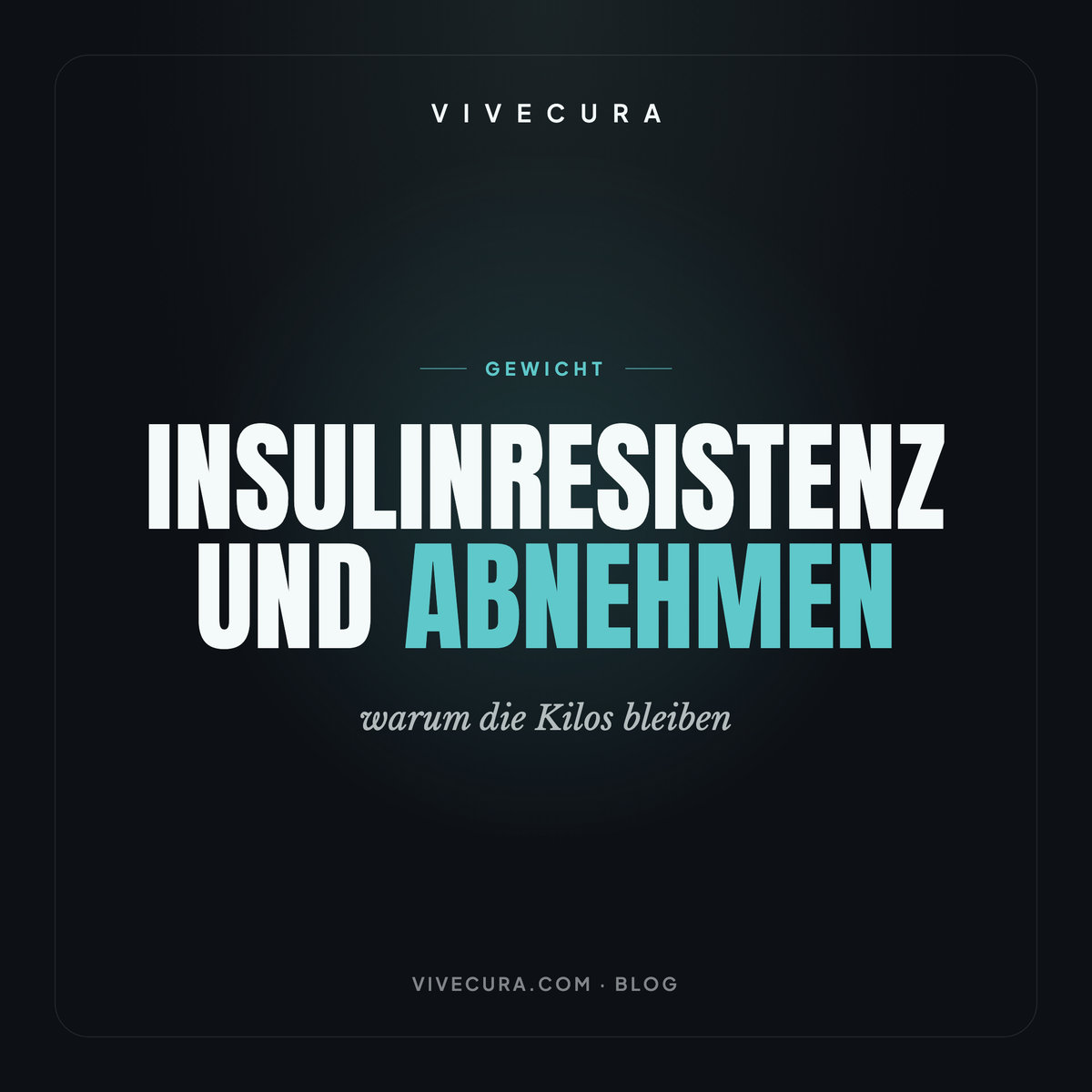 Insulinresistenz und Abnehmen: warum die Kilos bleiben