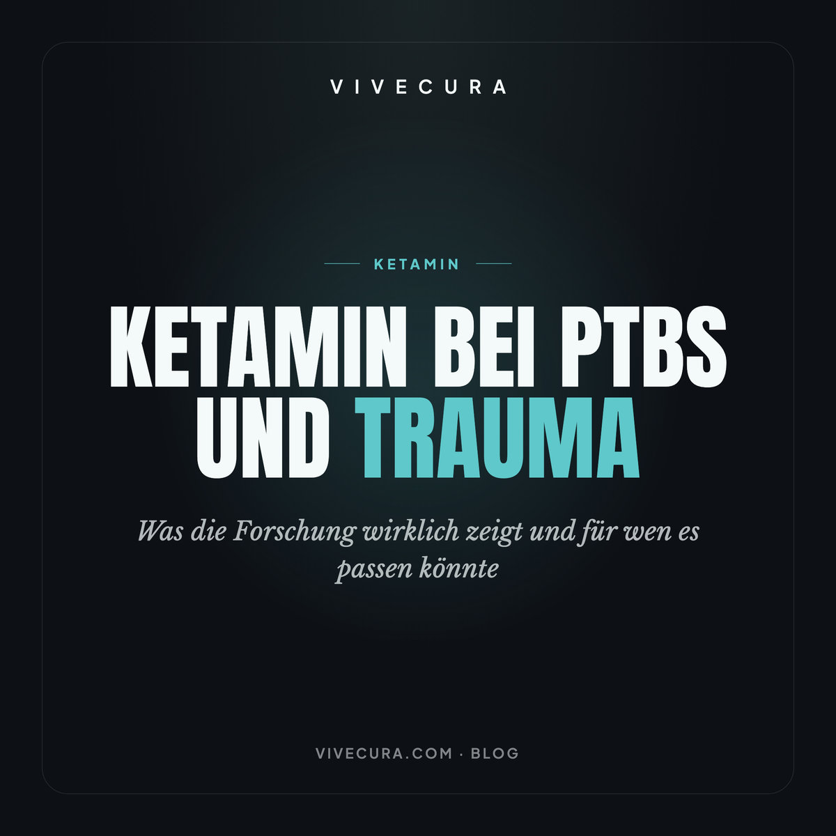 Ketamin bei PTBS und Trauma: Was die Forschung wirklich zeigt und für wen es passen könnte