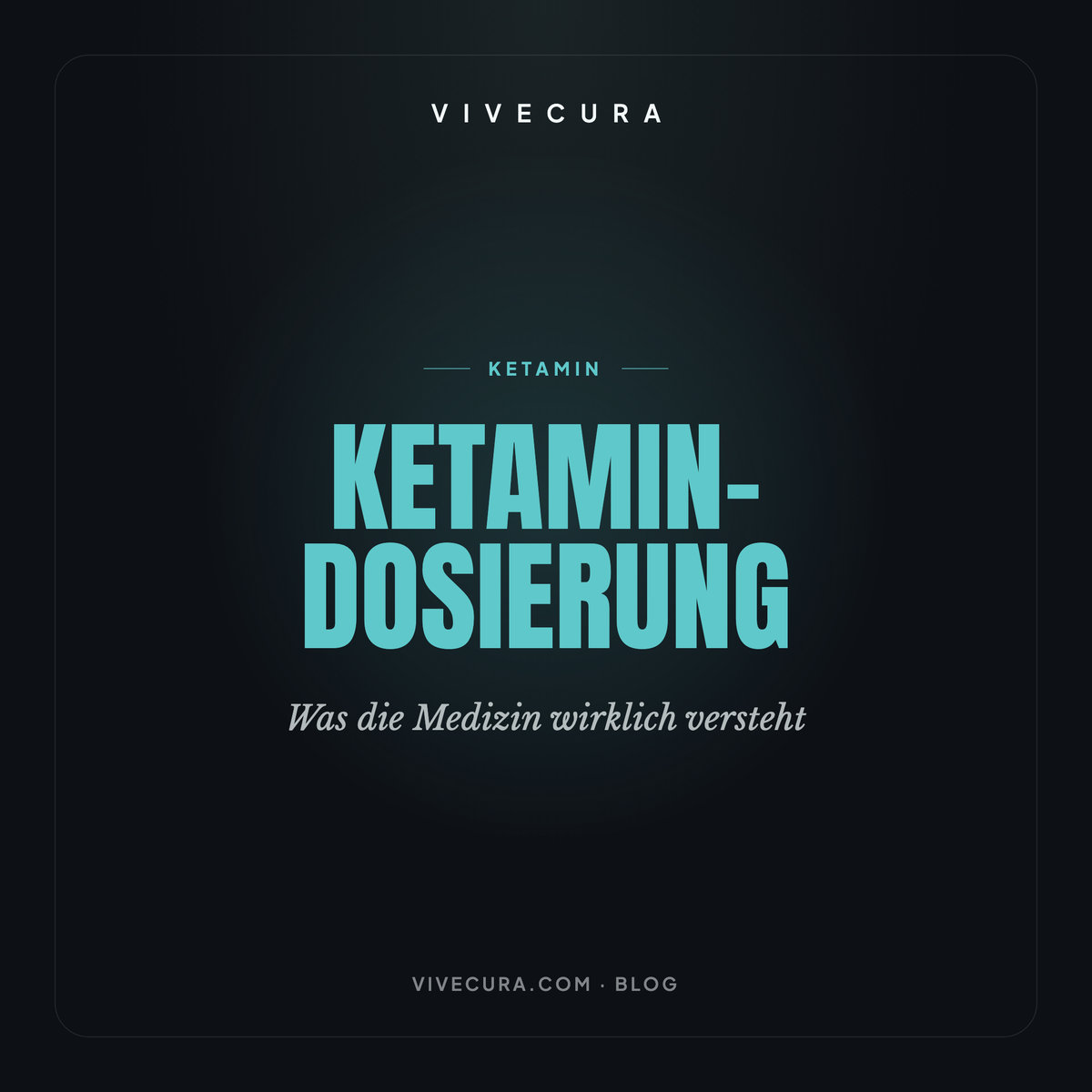 Ketamin-Dosierung: Was die Medizin wirklich versteht