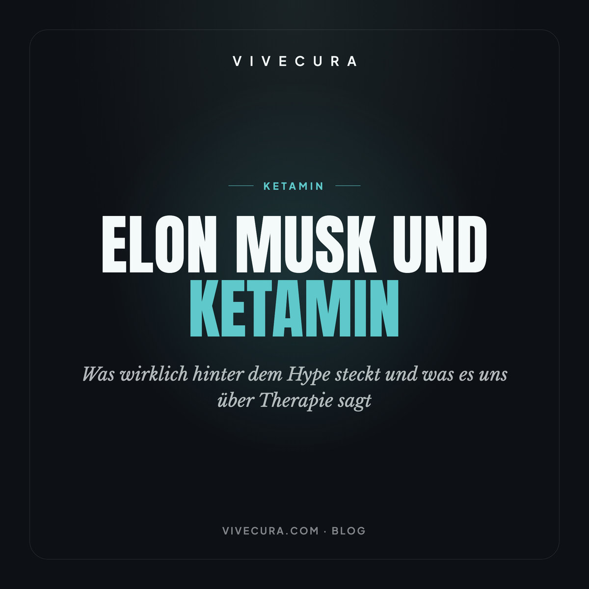 Elon Musk und Ketamin: Was wirklich hinter dem Hype steckt und was es uns über Therapie sagt