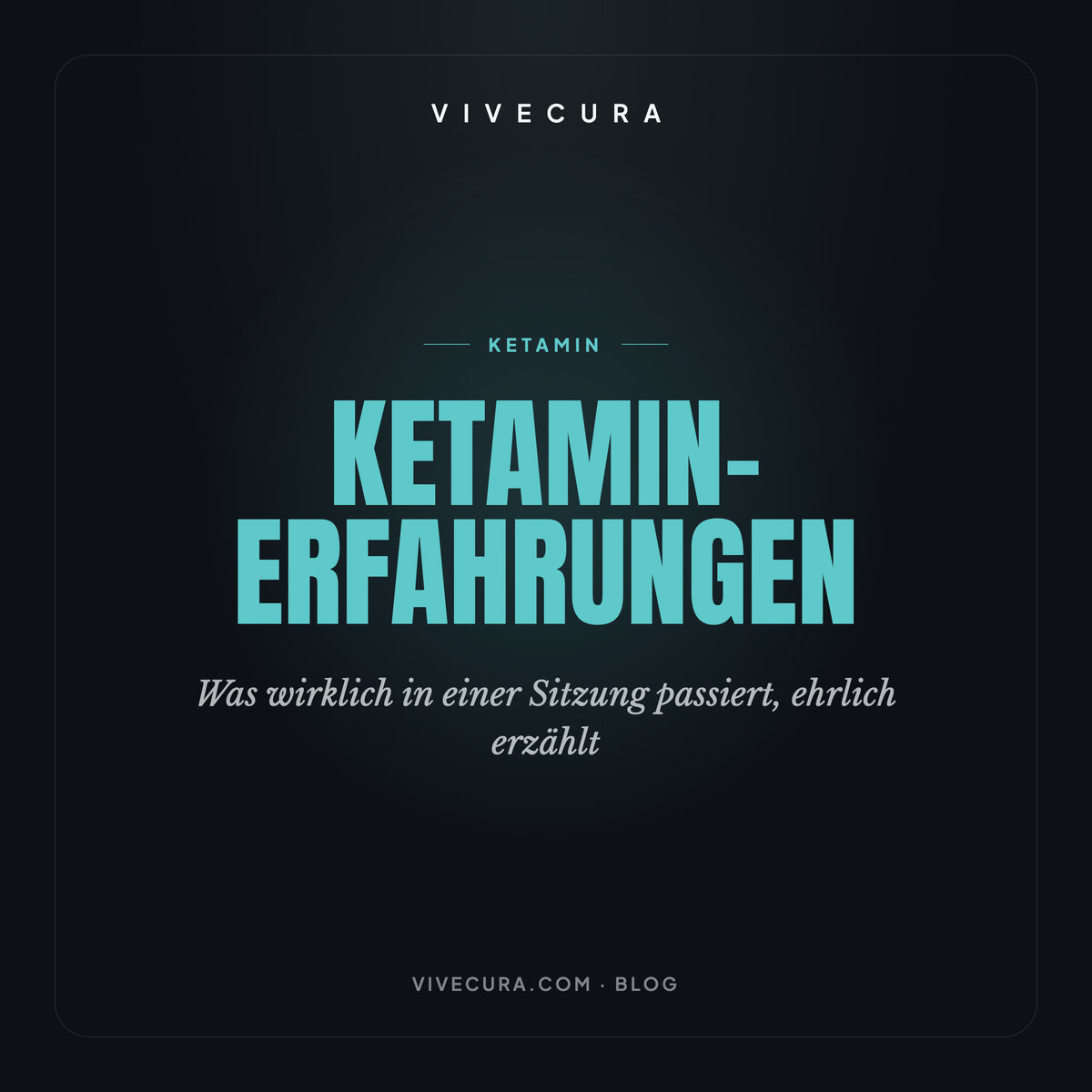 Ketamin-Erfahrungen: Was wirklich in einer Sitzung passiert, ehrlich erzählt