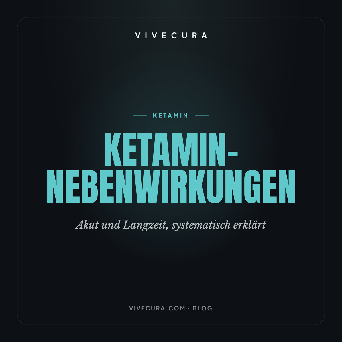 Ketamin-Nebenwirkungen: Akut und Langzeit, systematisch erklärt