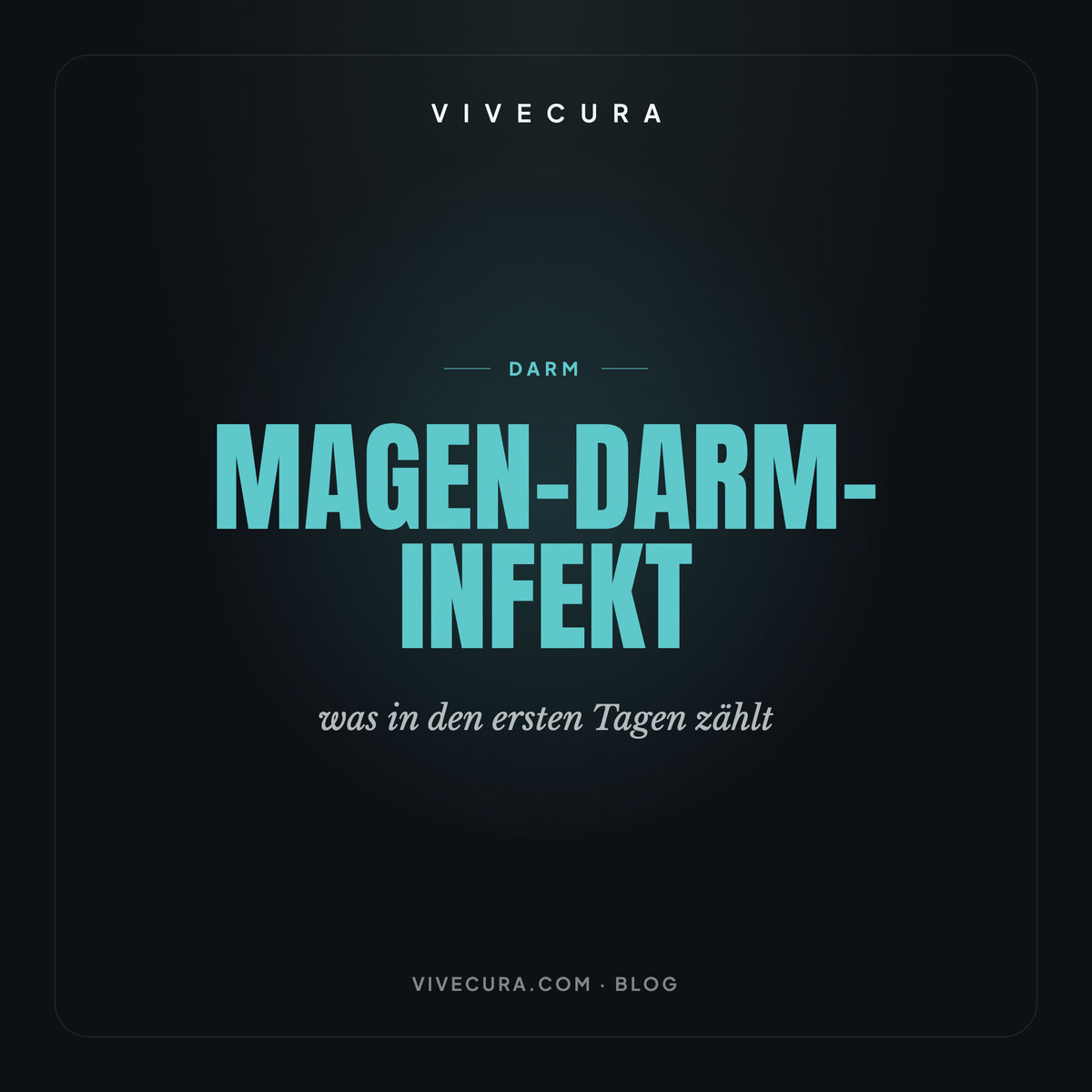 Magen-Darm-Infekt: was in den ersten Tagen zählt