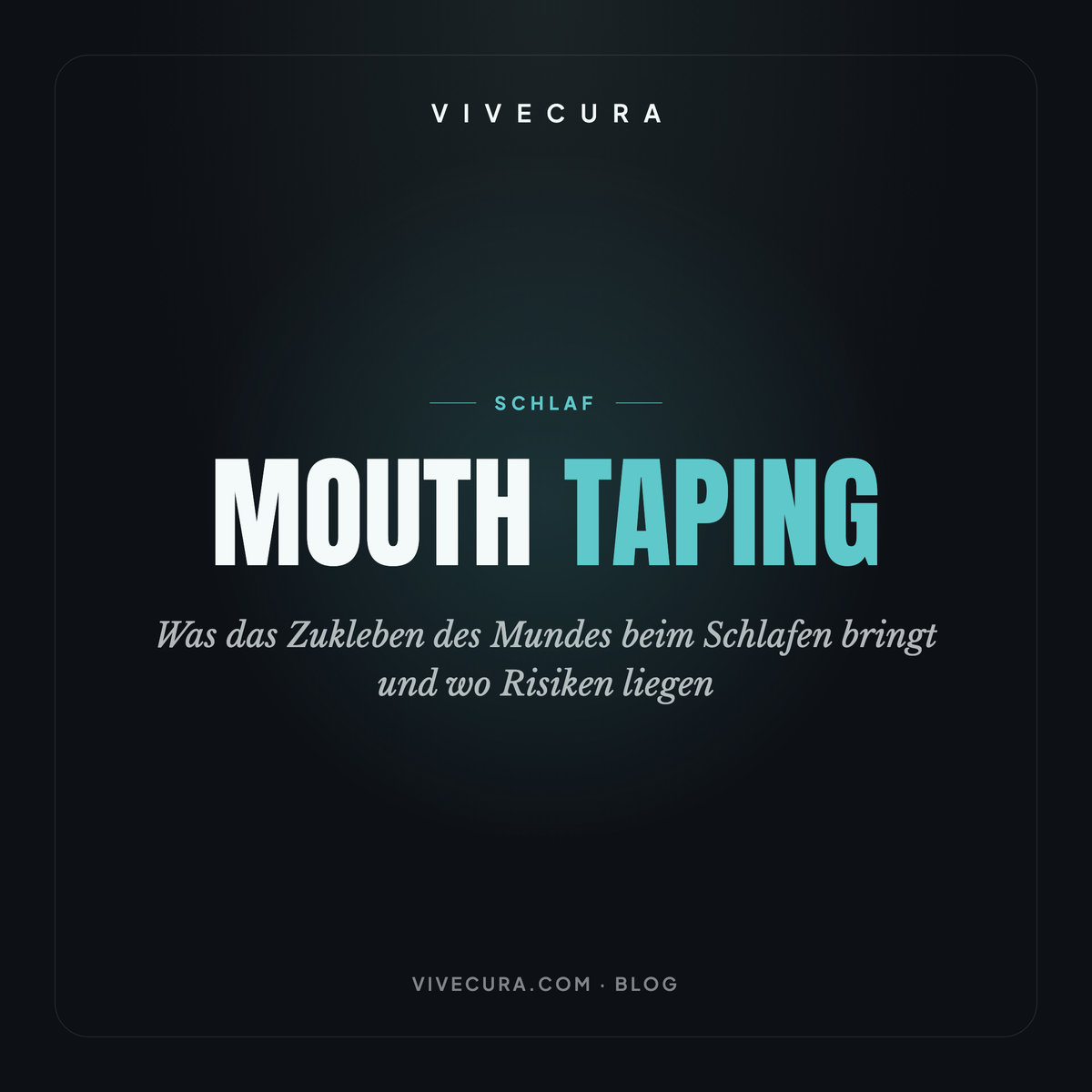 Mouth Taping: Was das Zukleben des Mundes beim Schlafen bringt und wo Risiken liegen