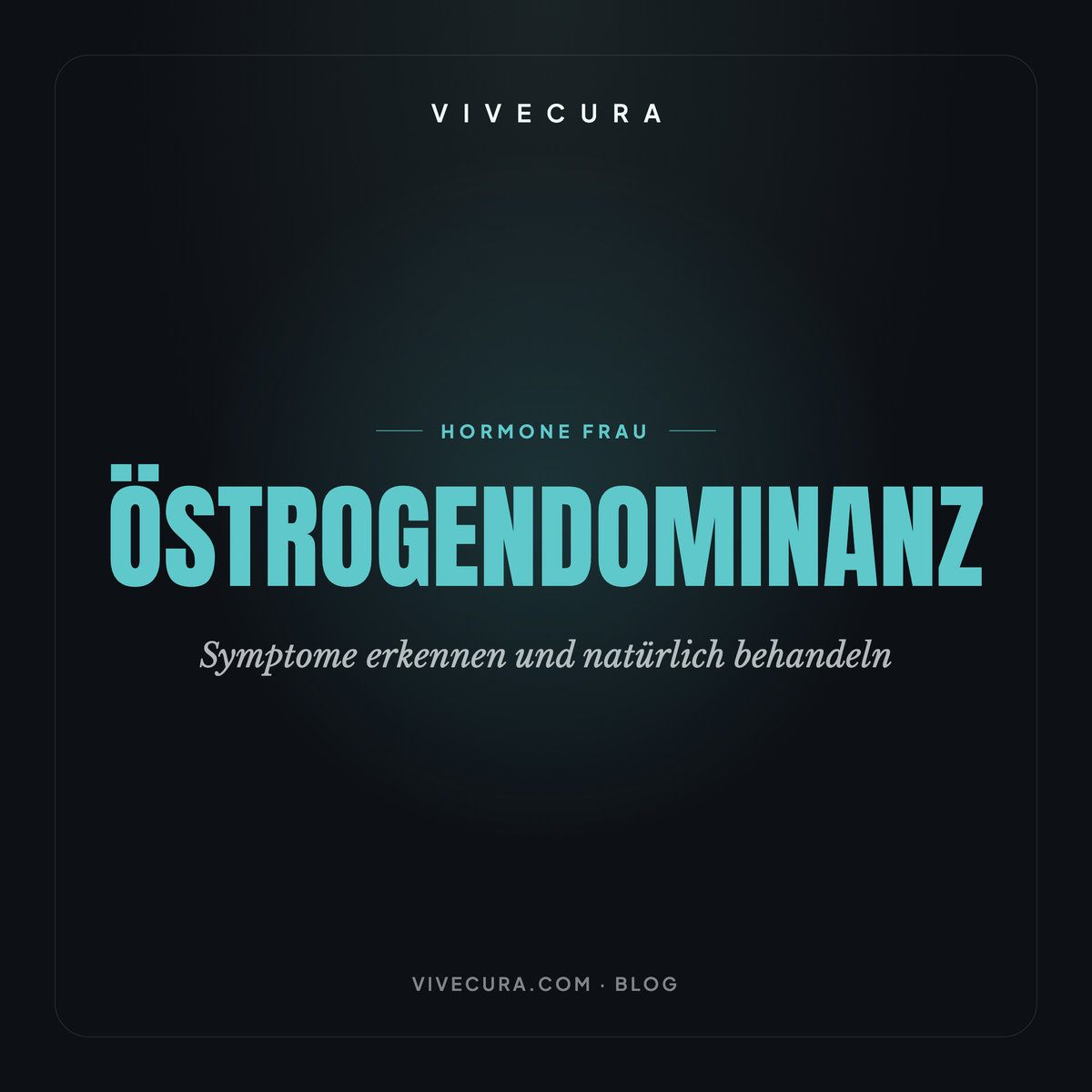 Östrogendominanz: Symptome erkennen und natürlich behandeln