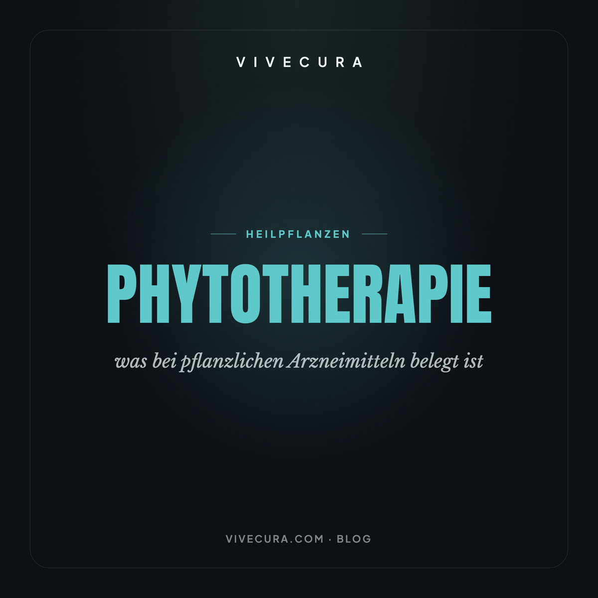 Phytotherapie: was bei pflanzlichen Arzneimitteln belegt ist