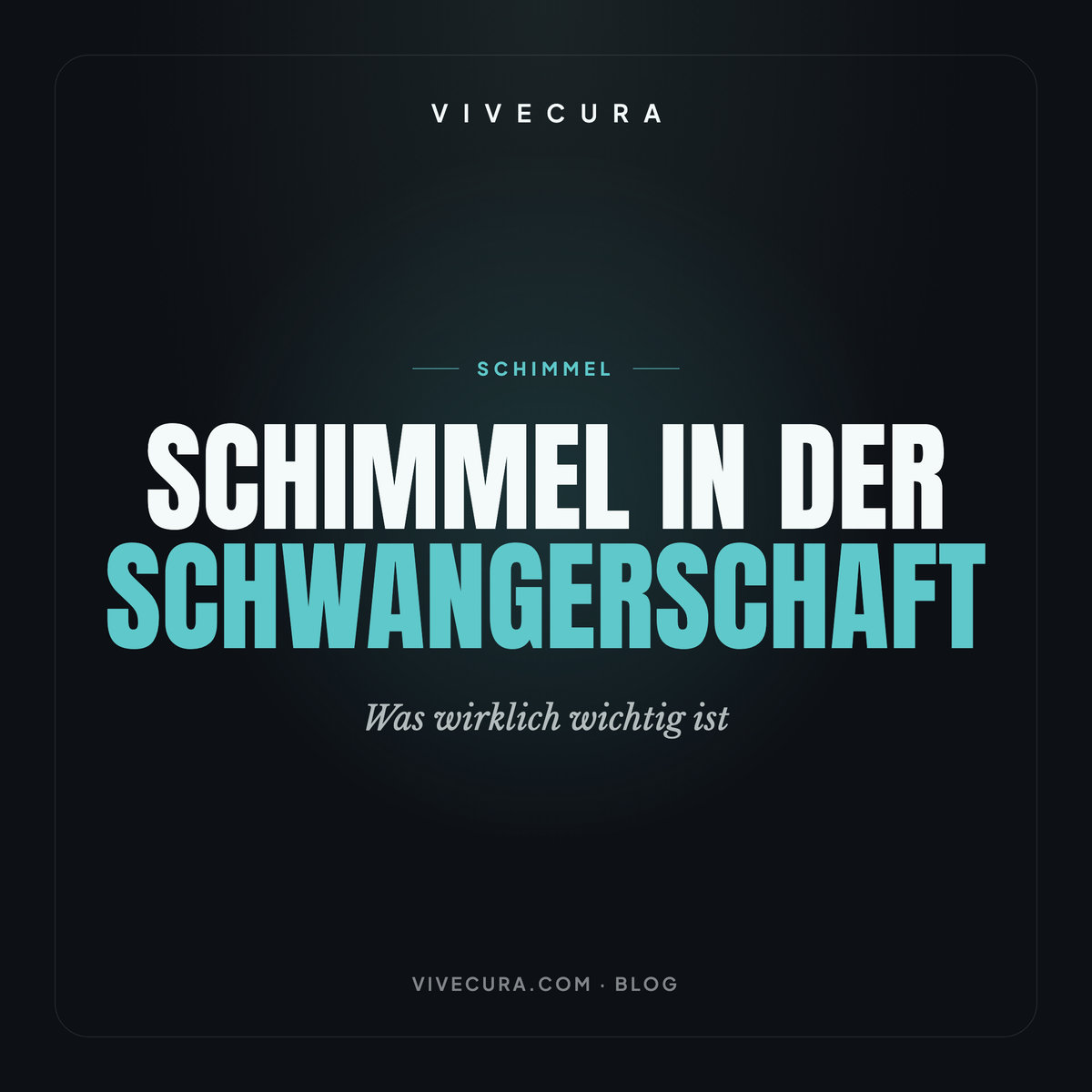 Schimmel in der Schwangerschaft: Was wirklich wichtig ist