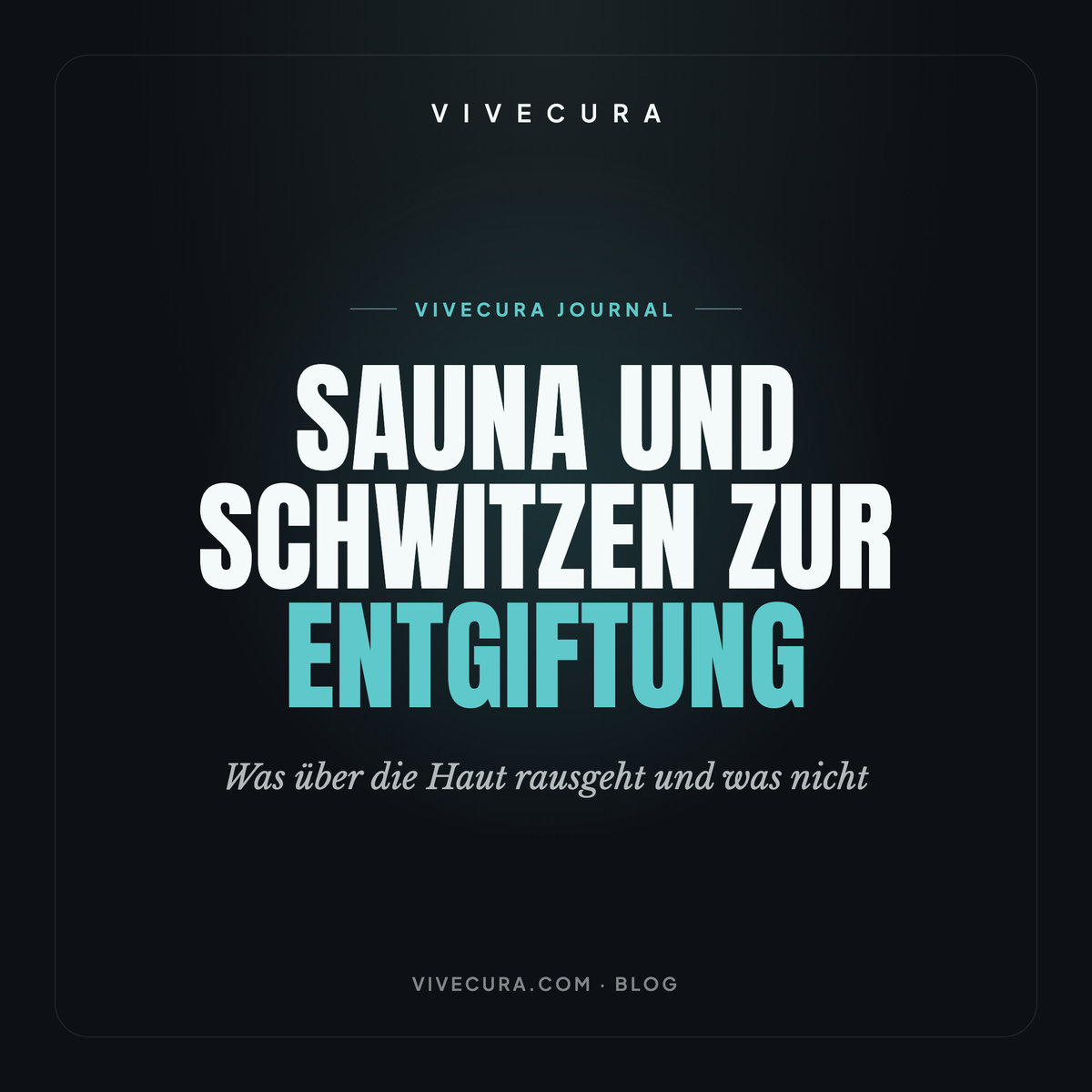 Sauna und Schwitzen zur Entgiftung: Was über die Haut rausgeht und was nicht