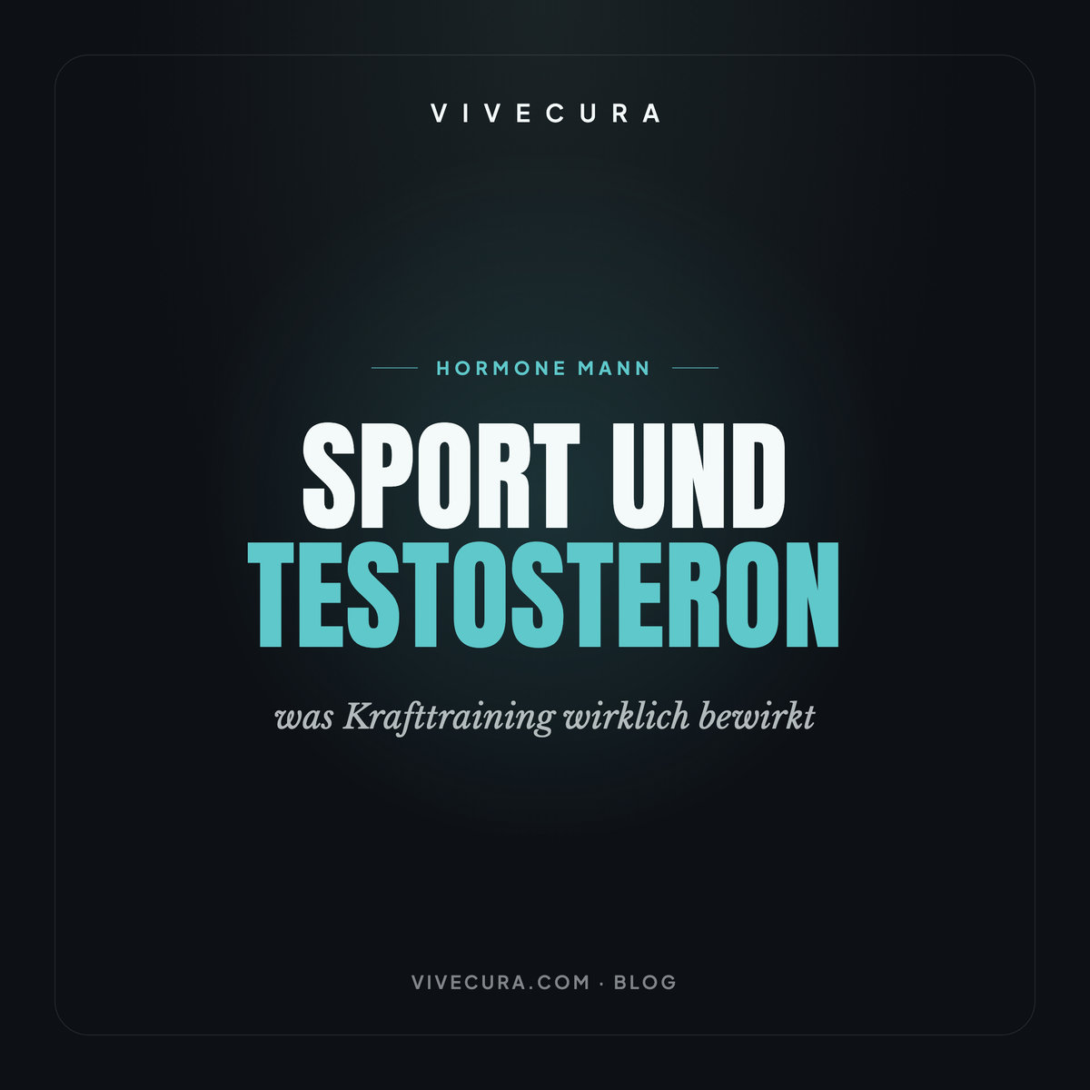 Sport und Testosteron: was Krafttraining wirklich bewirkt