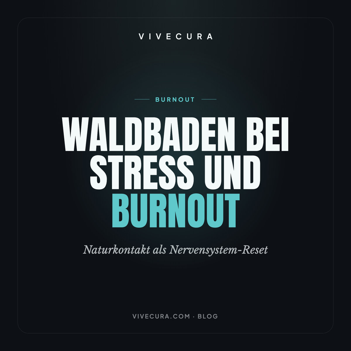 Waldbaden bei Stress und Burnout: Naturkontakt als Nervensystem-Reset