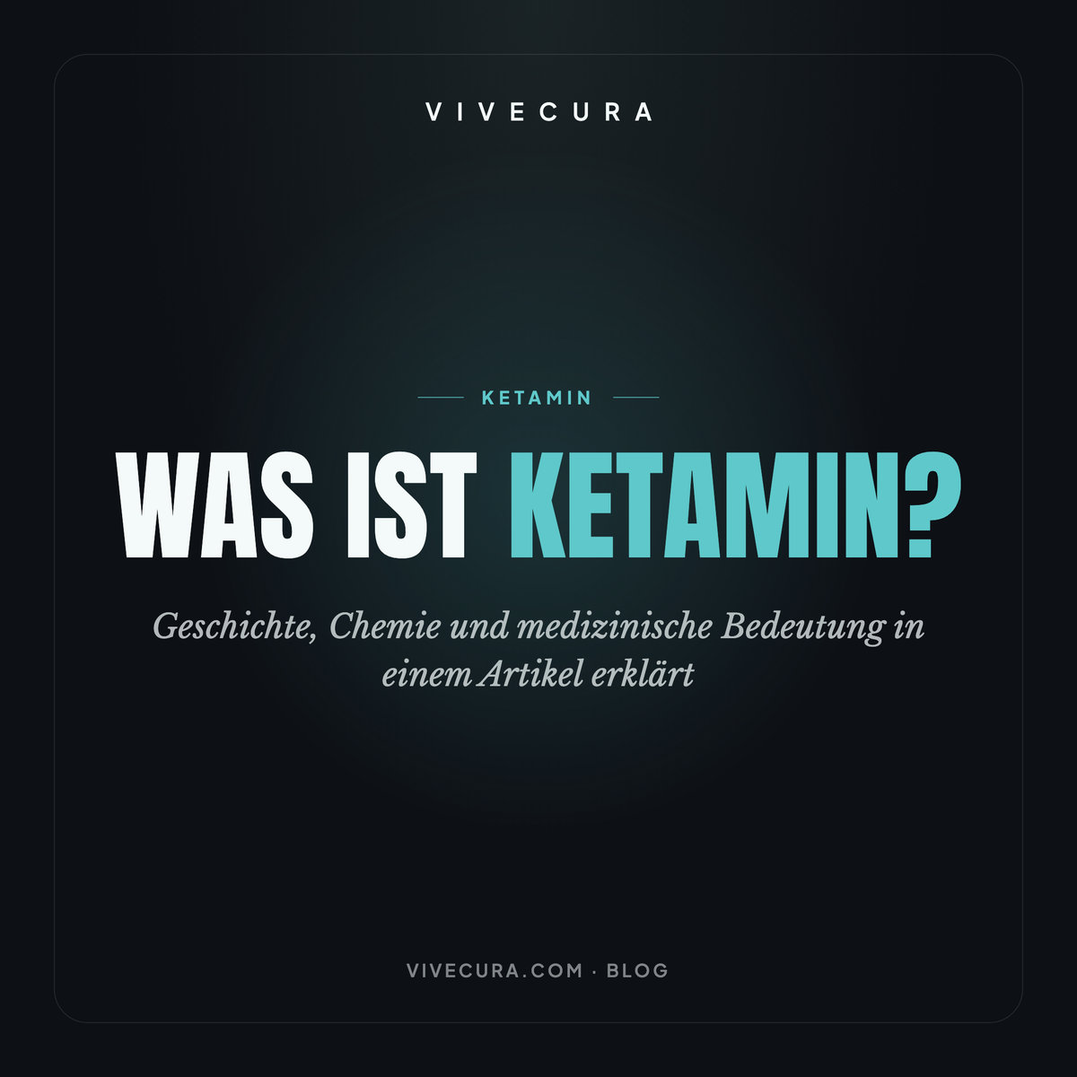 Was ist Ketamin? Geschichte, Chemie und medizinische Bedeutung in einem Artikel erklärt