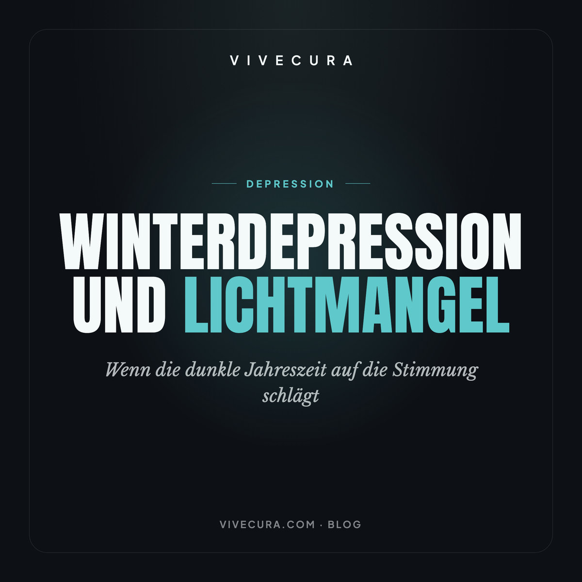 Winterdepression und Lichtmangel: Wenn die dunkle Jahreszeit auf die Stimmung schlägt
