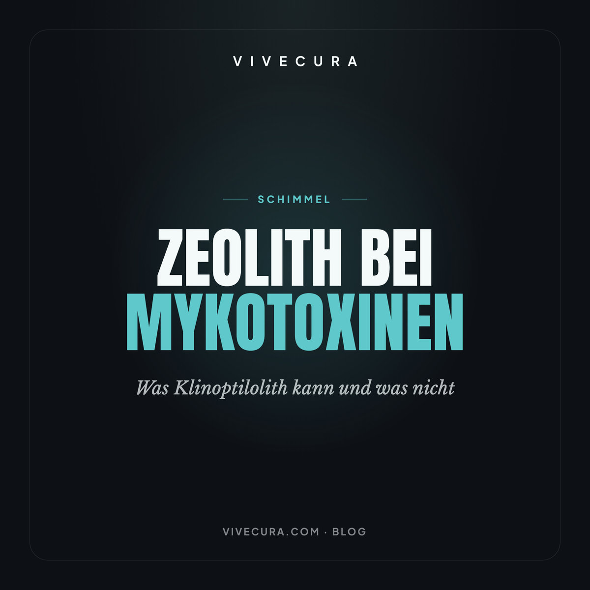 Zeolith bei Mykotoxinen: Was Klinoptilolith kann und was nicht