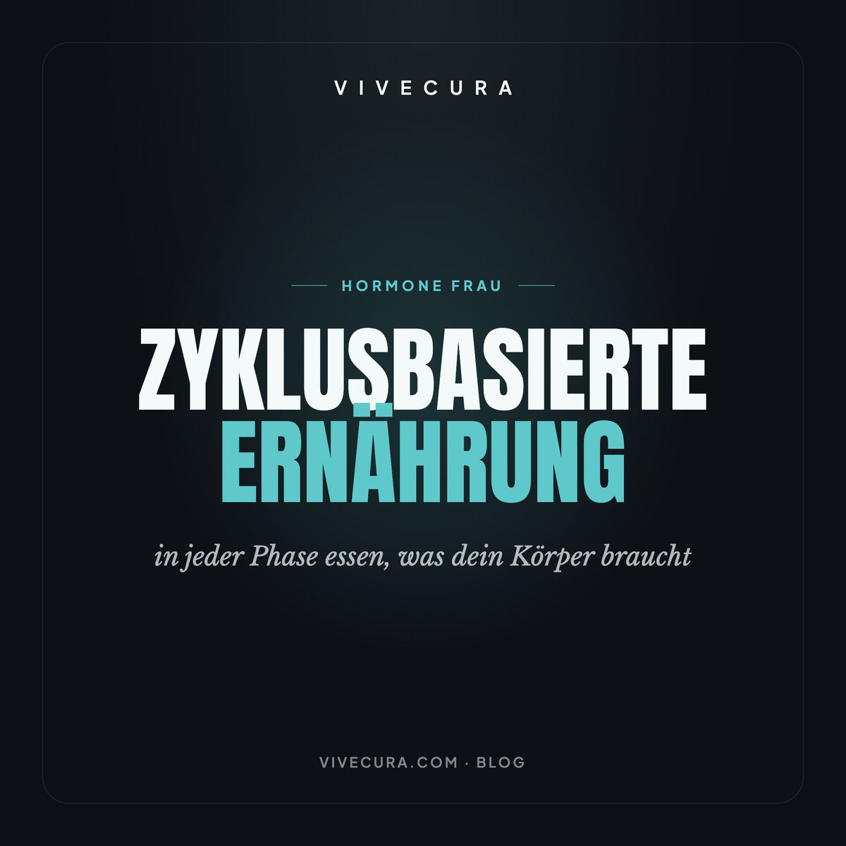 Zyklusbasierte Ernährung: in jeder Phase essen, was dein Körper braucht